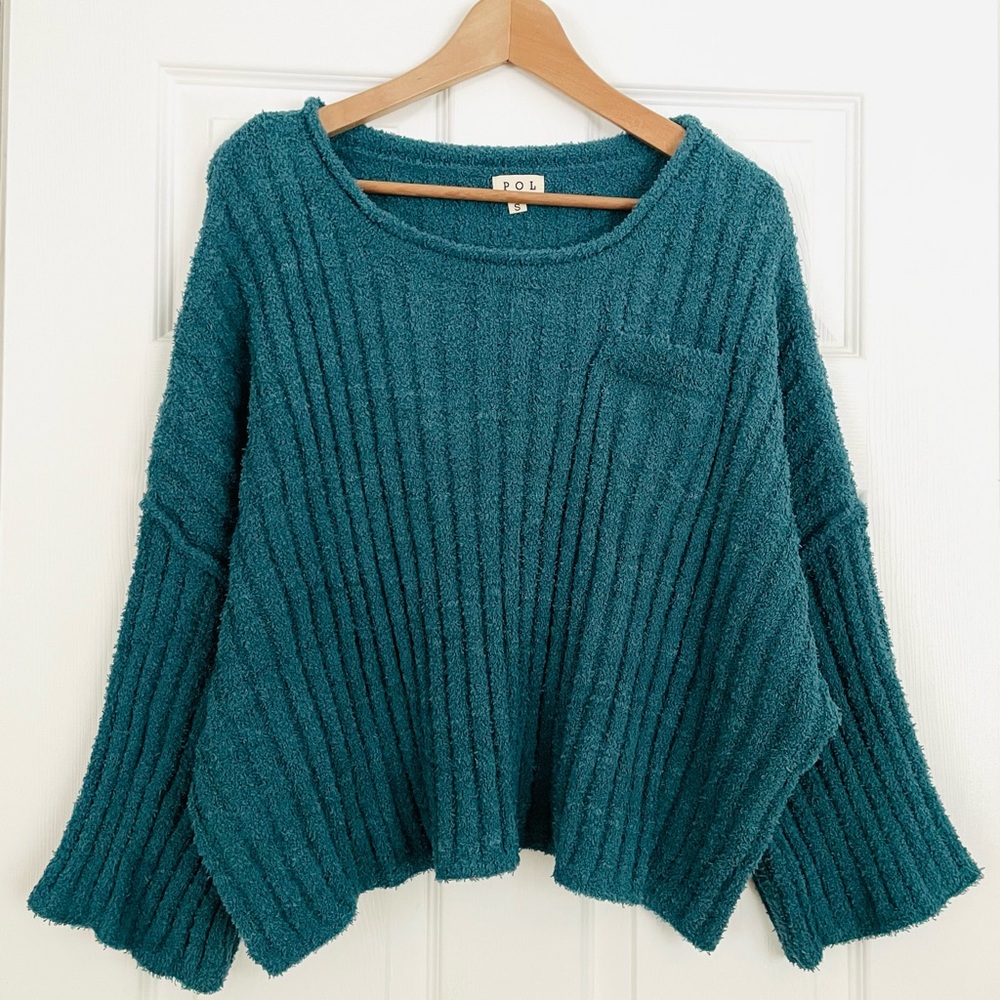 NWOT POL Ribbed Sweater Size S